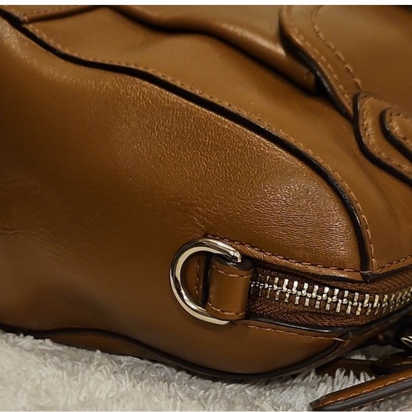 Coach Charlie Jessa Leather Handbag/Satchel